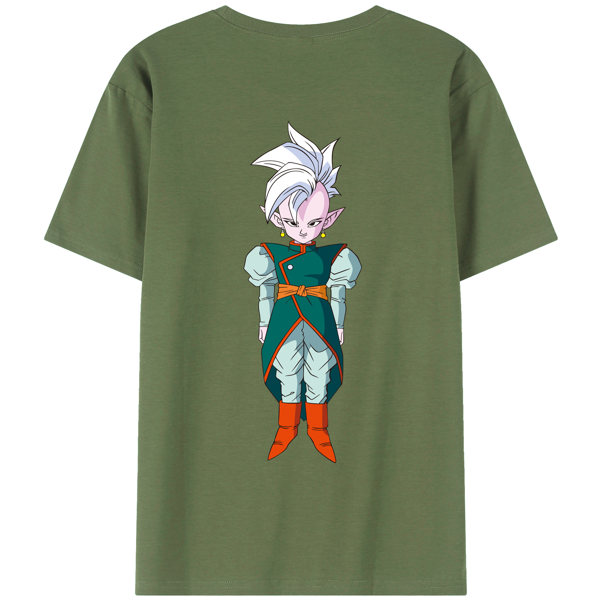 （画像用） ドラゴンボール DRAGON BALL 綿100％ メンズ半袖Tシャツ（バックプリント） 通気性
